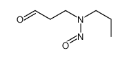 N-(3-oxopropyl)-N-propylnitrous amide Structure