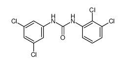 N-(2,3-dichloro-phenyl)-N'-(3,5-dichloro-phenyl)-urea结构式