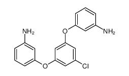 3-[3-(3-aminophenoxy)-5-chlorophenoxy]aniline Structure