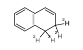 (1,1,2,2-D4)-1,2-dihydronaphthalene结构式