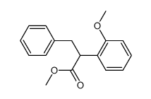 methyl 2-(2'-methoxyphenyl)-3-phenylpropanoate Structure