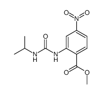 methyl 2-(3-isopropylureido)-4-nitrobenzoate Structure