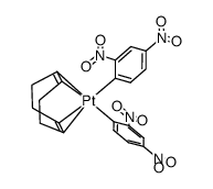 (1,2,5,6-η4-cyclooctadiene)bis(2,4-dinitrophenyl)platinum(II)结构式