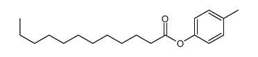 para-cresyl laurate structure