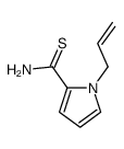 1-prop-2-enylpyrrole-2-carbothioamide Structure