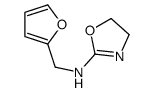 N-(furan-2-ylmethyl)-4,5-dihydro-1,3-oxazol-2-amine Structure