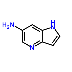 1H-吡咯并[3,2-b] 吡啶-6-胺结构式