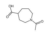 1-acetylazepane-4-carboxylic acid Structure