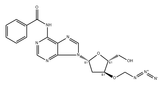 N6-Benzoyl-3'-O-(azidomethyl)-2'-deoxyadenosine图片