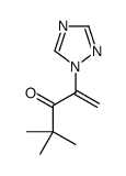4,4-dimethyl-2-(1,2,4-triazol-1-yl)pent-1-en-3-one Structure