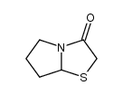 tetrahydropyrrolo[2,1-b]thiazol-3(2H)-one结构式