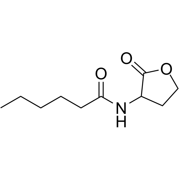 N-Hexanoyl-DL-homoserine lactone结构式