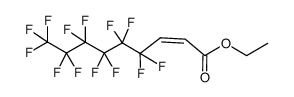 (Z)-4,4,5,5,6,6,7,7,8,8,9,9,9-Tridecafluoro-non-2-enoic acid ethyl ester Structure