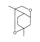 3,6-dimethyloctahydro-3,6-epoxybenzofuran Structure