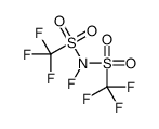 N,1,1,1-tetrafluoro-N-(trifluoromethylsulfonyl)methanesulfonamide结构式