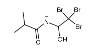 N-(2,2,2-tribromo-1-hydroxy-ethyl)-isobutyramide Structure