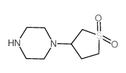 1-(1,1-dioxidotetrahydro-3-thienyl)piperazine(SALTDATA: 2HCl) Structure