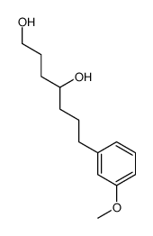 7-(3-methoxyphenyl)heptane-1,4-diol Structure