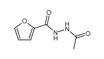 N-acetyl-N1-(furoyl-2)hydrazine Structure