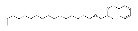 1-hexadecoxybut-3-en-2-yloxymethylbenzene结构式