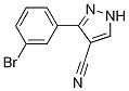 3-(3-bromophenyl)-1H-pyrazole-4-carbonitrile picture