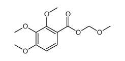 methoxymethyl 2,3,4-trimethoxybenzoate结构式