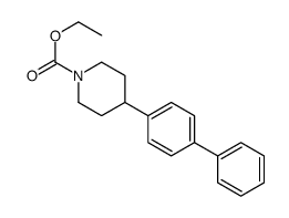 Ethyl 4-(4-biphenylyl)-1-piperidinecarboxylate结构式