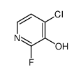 4-chloro-2-fluoropyridin-3-ol Structure