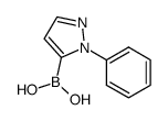 (1-phenyl-1H-pyrazol-5-yl)boronic acid Structure