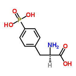 4-Phosphono-D-Phenylalanine Structure