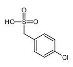 (4-chlorophenyl)methanesulfonic acid Structure