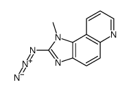 2-Azido-1-methylimidazo-(4,5-f)quinoline结构式