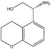 (2R)-2-AMINO-2-CHROMAN-5-YLETHAN-1-OL结构式