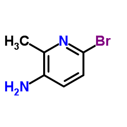6-Bromo-2-methylpyridin-3-amine structure