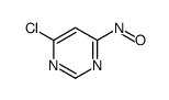 Pyrimidine, 4-chloro-6-nitroso- (9CI) structure