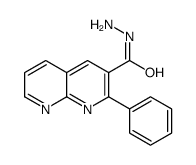 2-phenyl-1,8-naphthyridine-3-carbohydrazide Structure