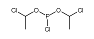 di(1-chloroethyl) phosphorodichloridite结构式