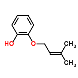 2-(3-甲基丁-2-烯氧基)苯酚图片