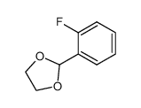 2-(2-fluorophenyl)-1,3-dioxolane结构式