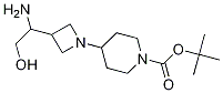 N1-BOC-4-(3-(1-aMino-2-hydroxyethyl)-azetidin-1-yl)piperidine结构式