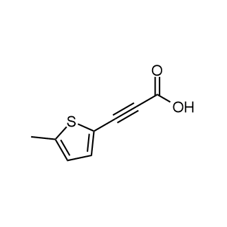 3-(5-Methylthiophen-2-yl)propiolicacid structure