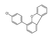 4-(4-chlorophenyl)dibenzofuran Structure