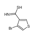 4-bromothiophene-3-carbothioamide Structure