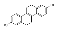 5,6,11,12-tetrahydrochrysene-2,8-diol Structure