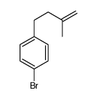 4-(4-Bromophenyl)-2-methylbut-1-ene structure