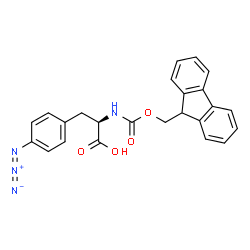 Fmoc-D-4-azidophe Structure