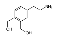 [4-(2-aminoethyl)-2-(hydroxymethyl)phenyl]methanol Structure