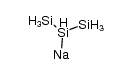 2-sodium trisilanyl Structure