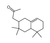 2-acetonyl-3,3,5,5-tetramethyl-δ8,9-octalin Structure