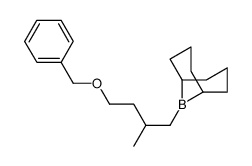9-(2-methyl-4-phenylmethoxybutyl)-9-borabicyclo[3.3.1]nonane Structure
